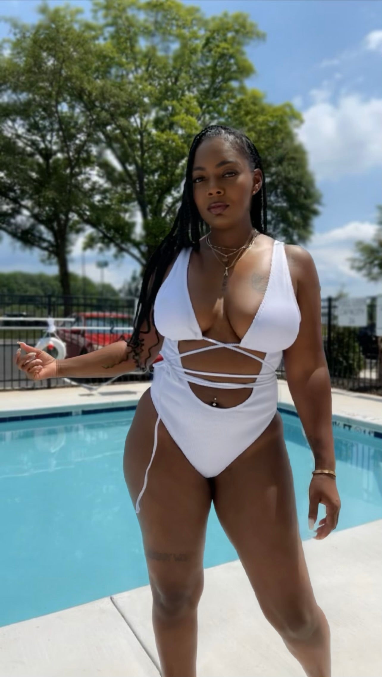 White Monokini 🤍